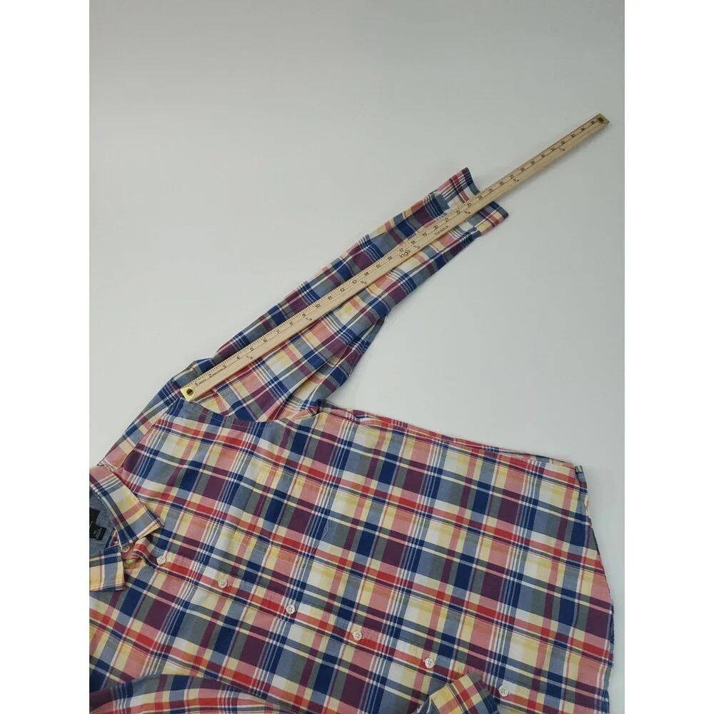 Banana Republic Men's‎ Soft Wash Slim Fit Long Sleeve Button Up Dress Shirt, XL